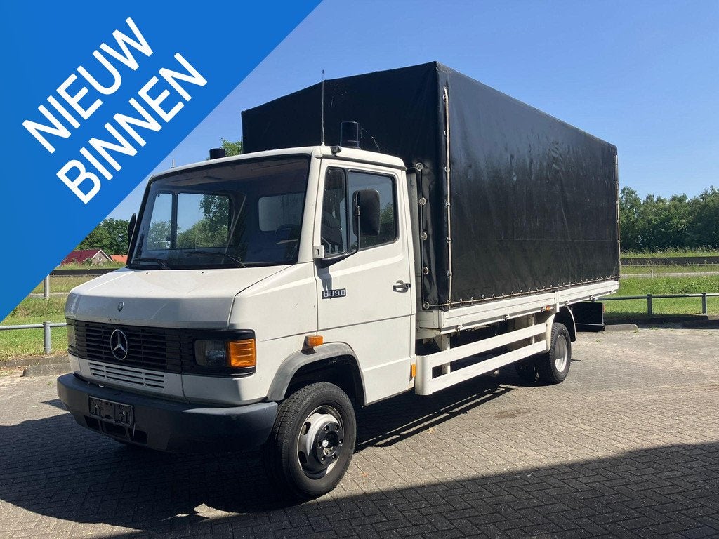 Mercedes-Benz Bestelwagen Pick-up laadbak 609 D 131000KM! UN, Auto's, Bestelauto's, Bedrijf, Te koop, Mercedes-Benz, Diesel, Handgeschakeld