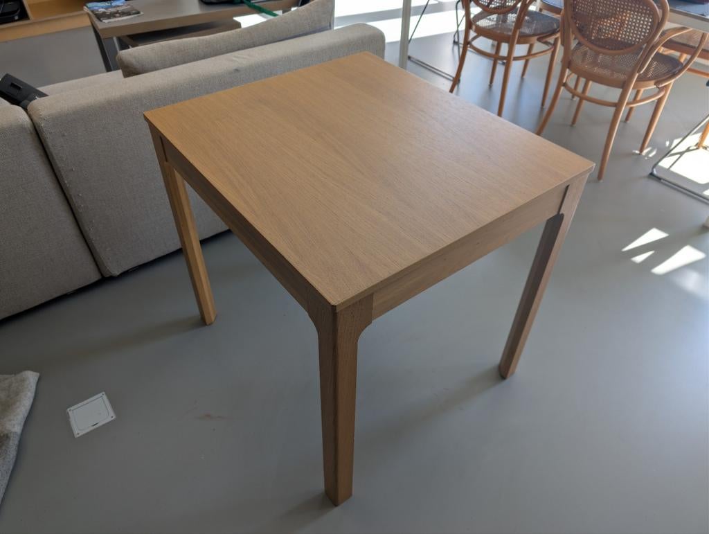 Ikea Ekedalen uitschuifbare eettafel 80 x 70 tot 120 x 70, Ophalen, 100 tot 150 cm, Modern, Scandinavisch, 50 tot 100 cm