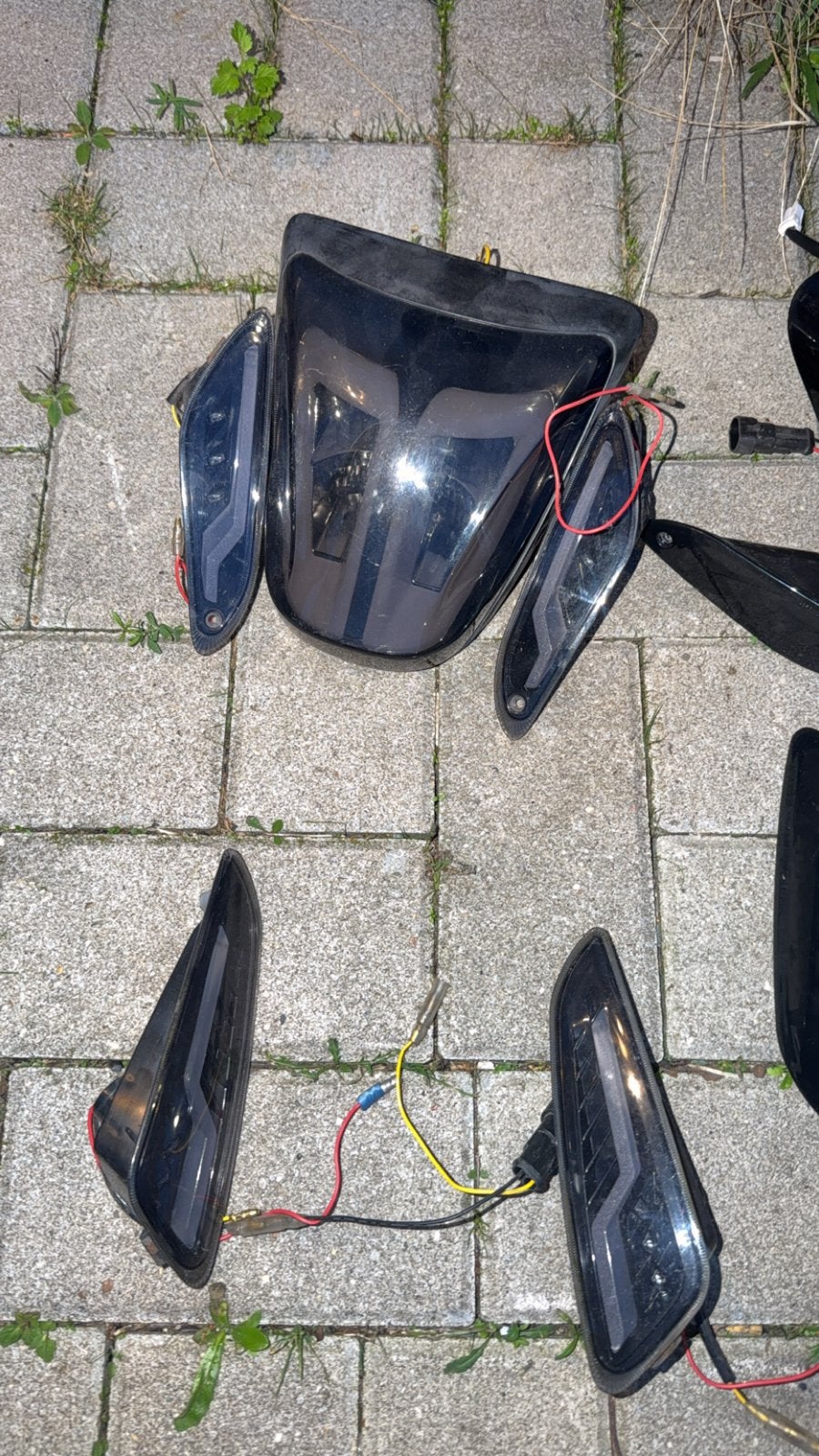 Vespa Sprint LED Verlichting Set - Koplamp en Knipperlichten, Ophalen of Verzenden, Gebruikt, Koplamp, Vespa