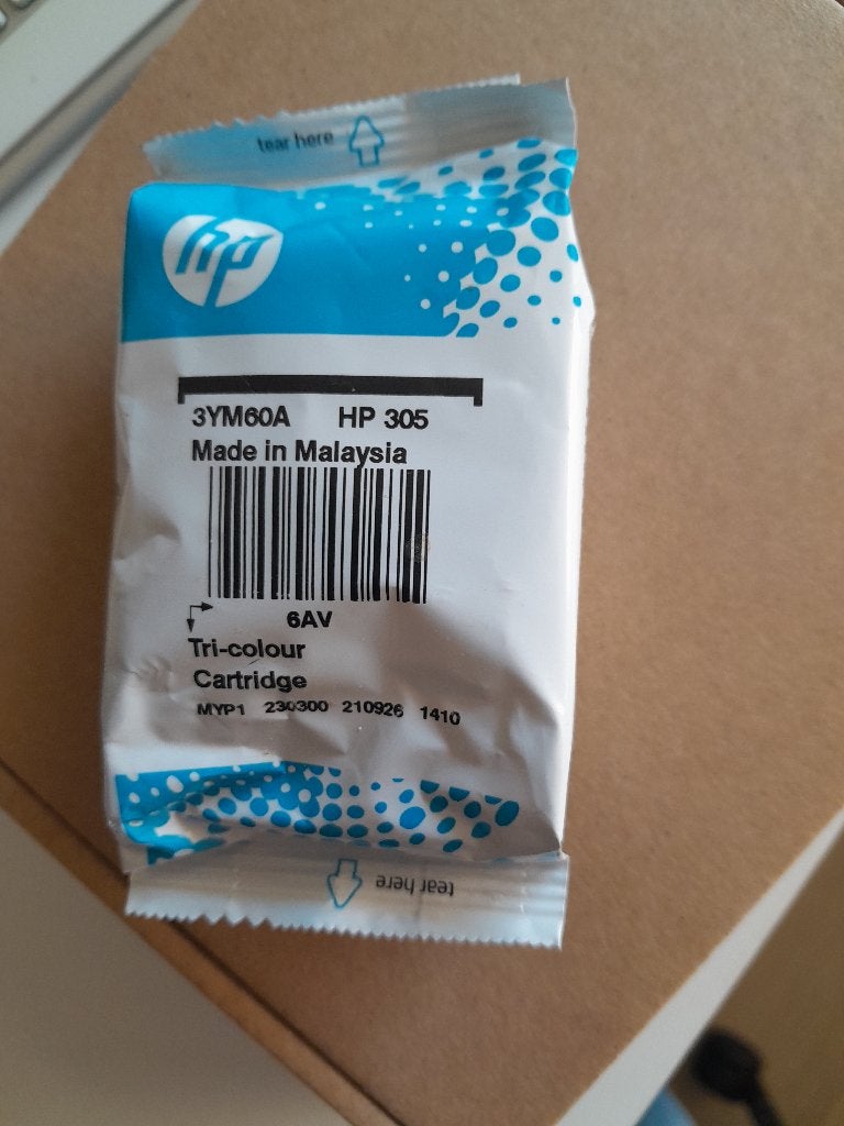 HP 305 Tri-colour Cartridge - Nieuw in verpakking, Ophalen of Verzenden, Nieuw, Cartridge, HP