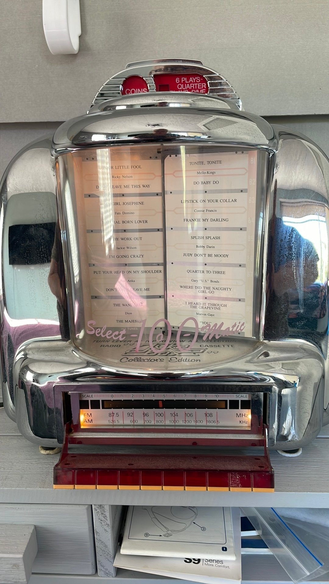 Jukebox radio/cassettebandjes speler, Ophalen of Verzenden, Zo goed als nieuw, 1970 tot heden, Overige merken