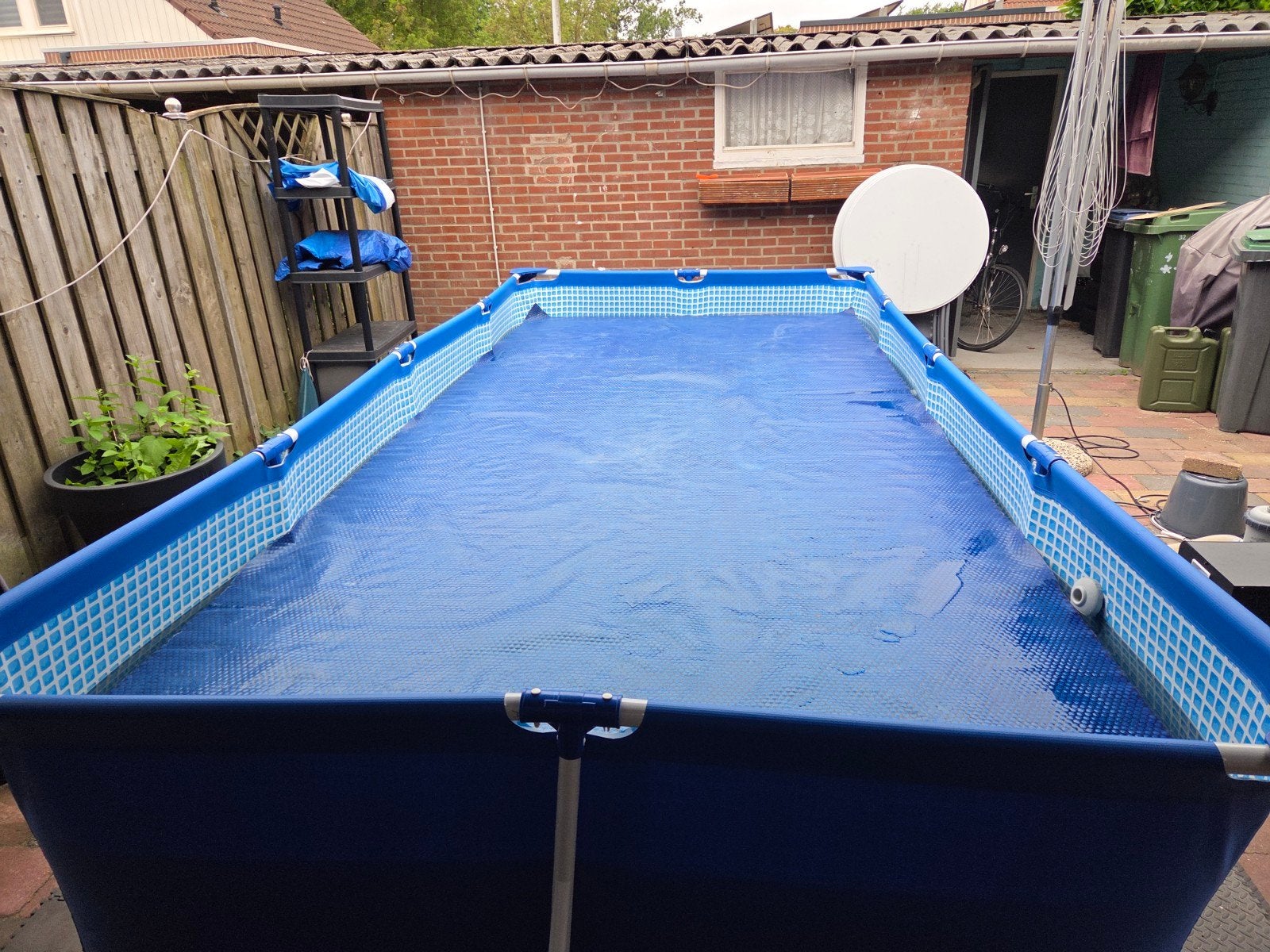 zwembad incl warmtepomp 4.50 x 2.20, Ophalen, Gebruikt, 200 tot 300 cm, 80 tot 120 cm