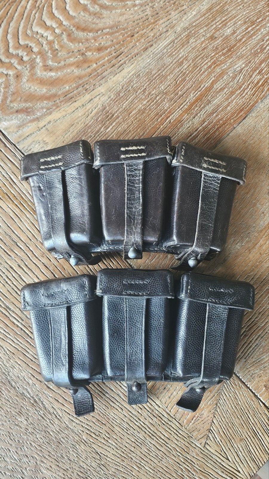 2 K98 pouches, Ophalen of Verzenden, Landmacht, Nederland, Overige typen