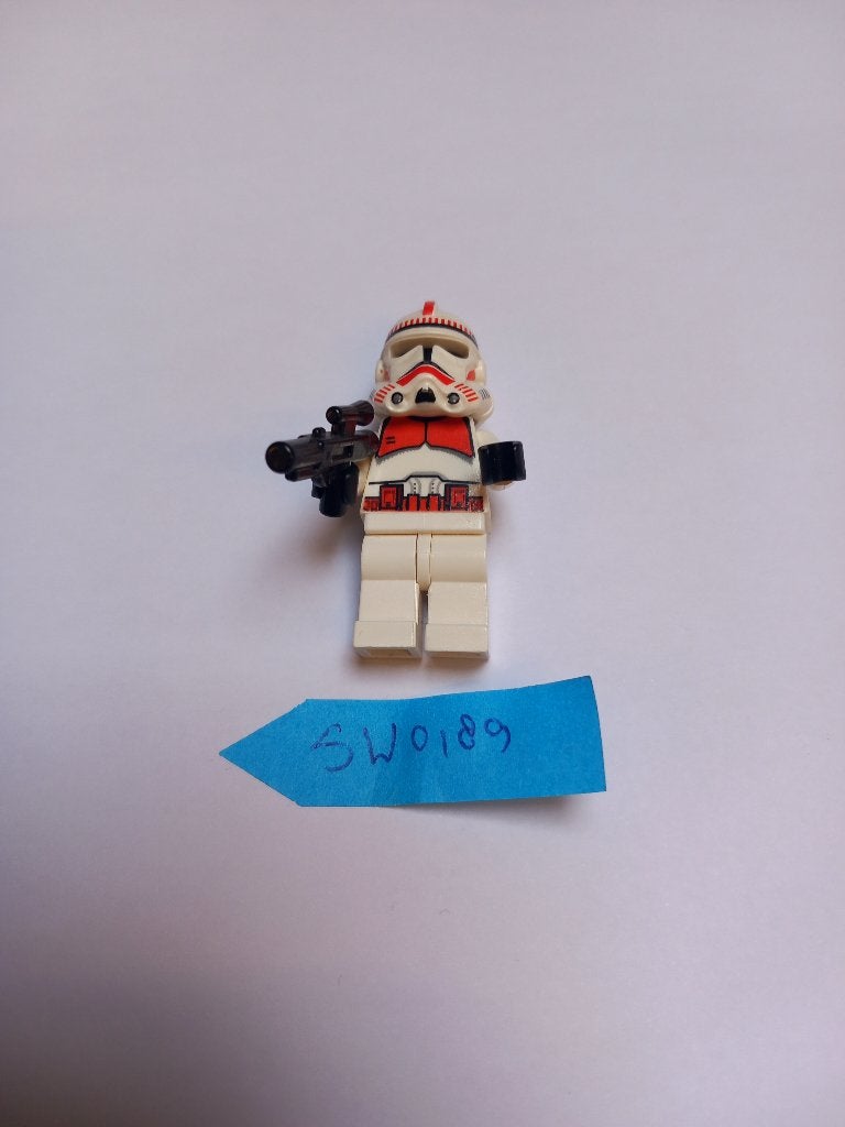 Lego Star Wars Clone Trooper Minifiguur SW0189, Inclusief minifiguren, Gebruikt, Star Wars, Lego