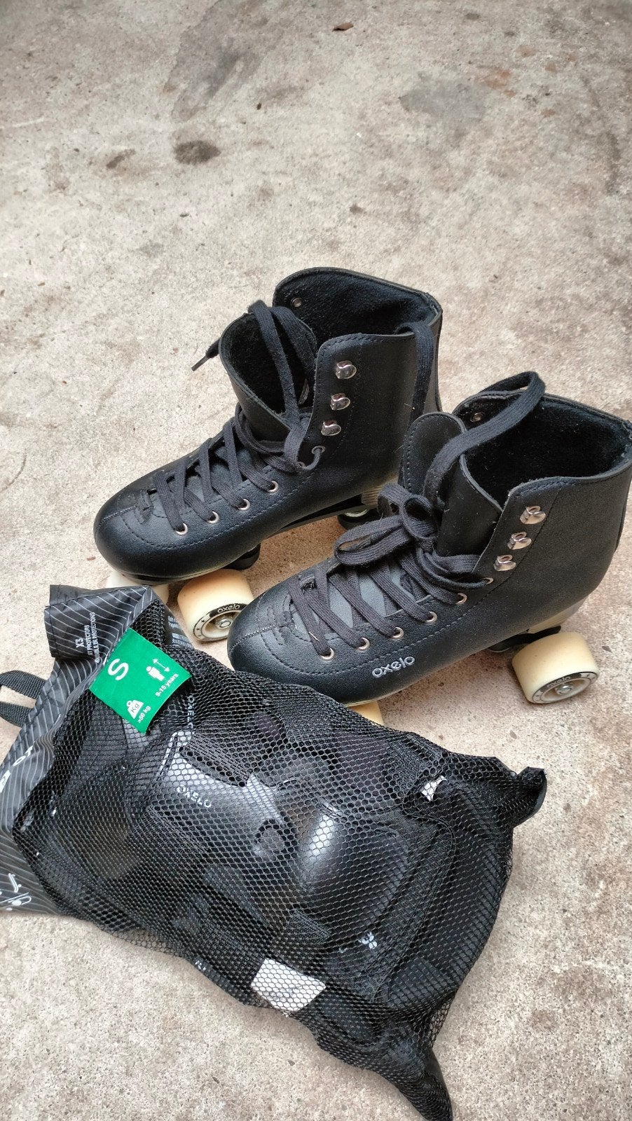 Rolschaatsen Oxelo, Ophalen of Verzenden, Zo goed als nieuw, Bescherming