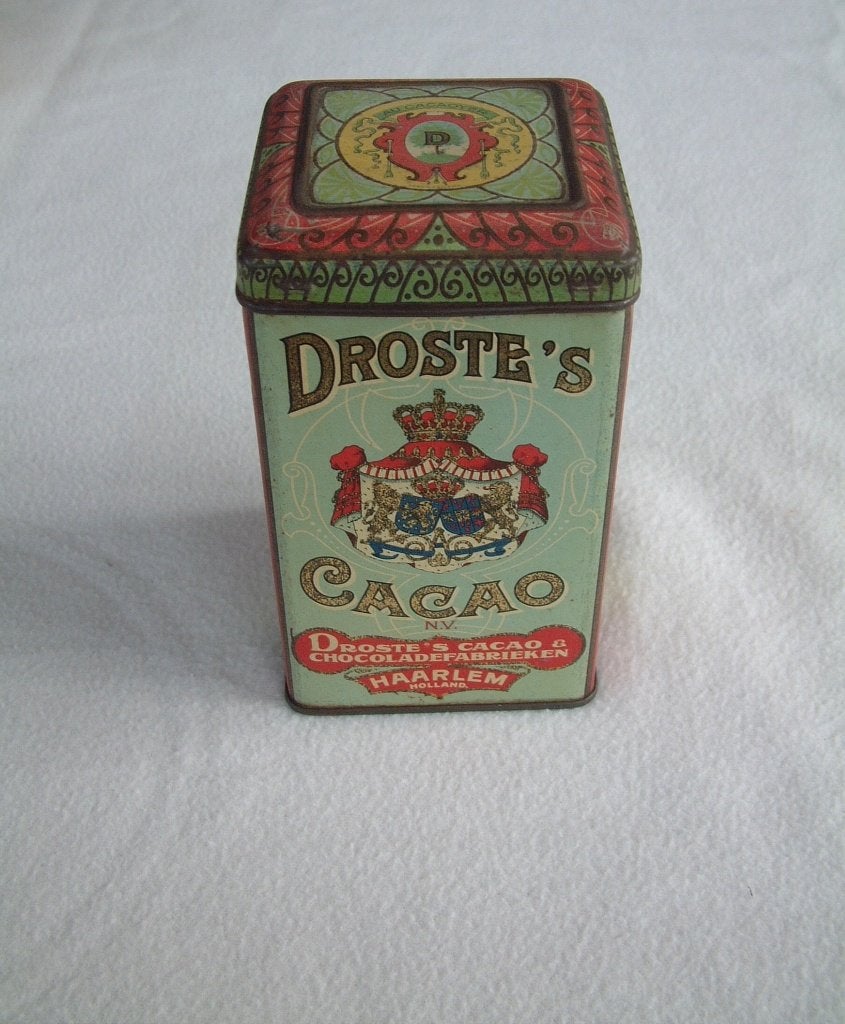 blik droste's cacao, Verzamelen, Ophalen of Verzenden, Gebruikt, Overige, Droste