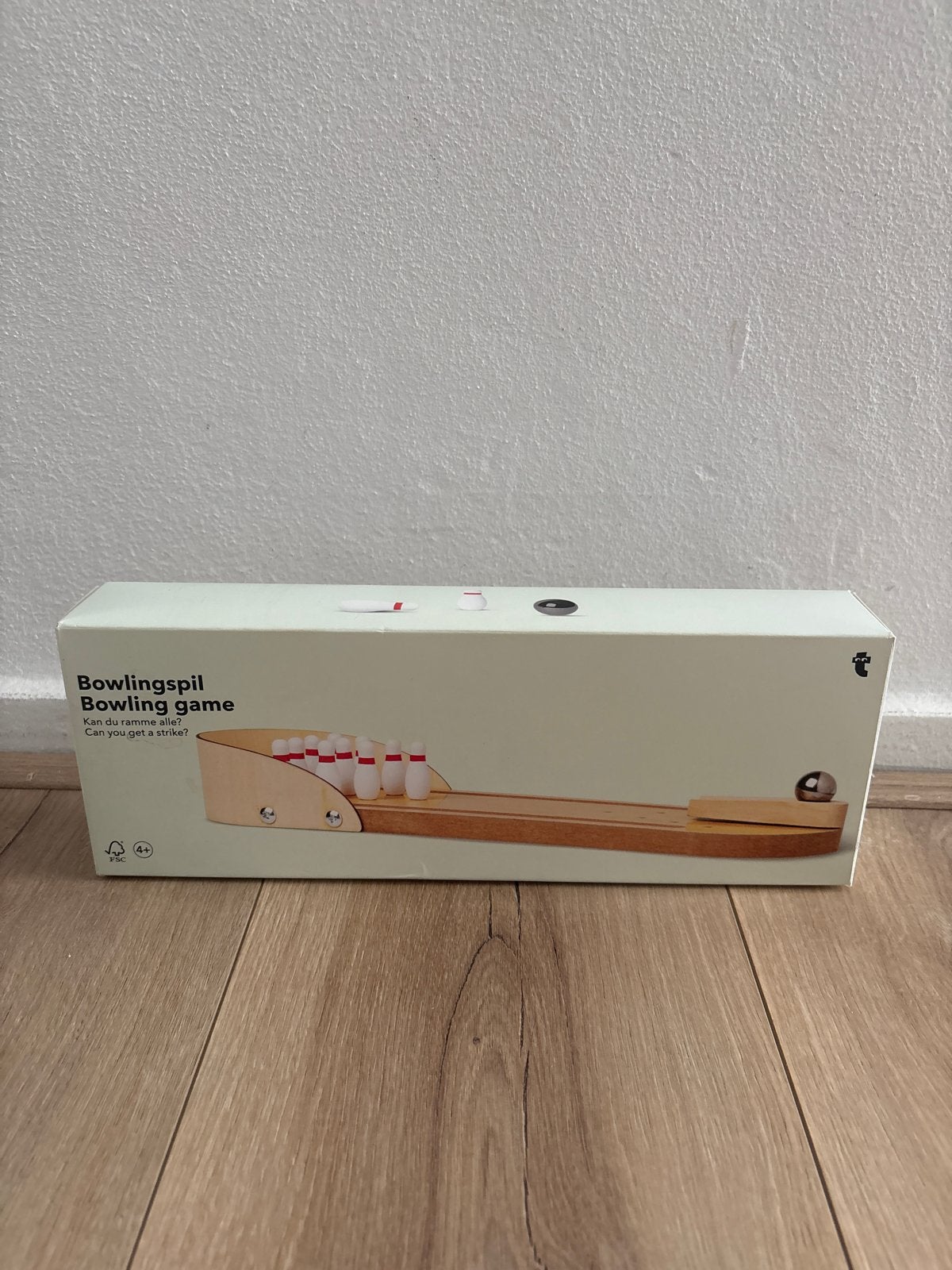 Houten mini bowlingbaan - Nieuw in doos Hema, Ophalen of Verzenden, Nieuw, Jongen of Meisje