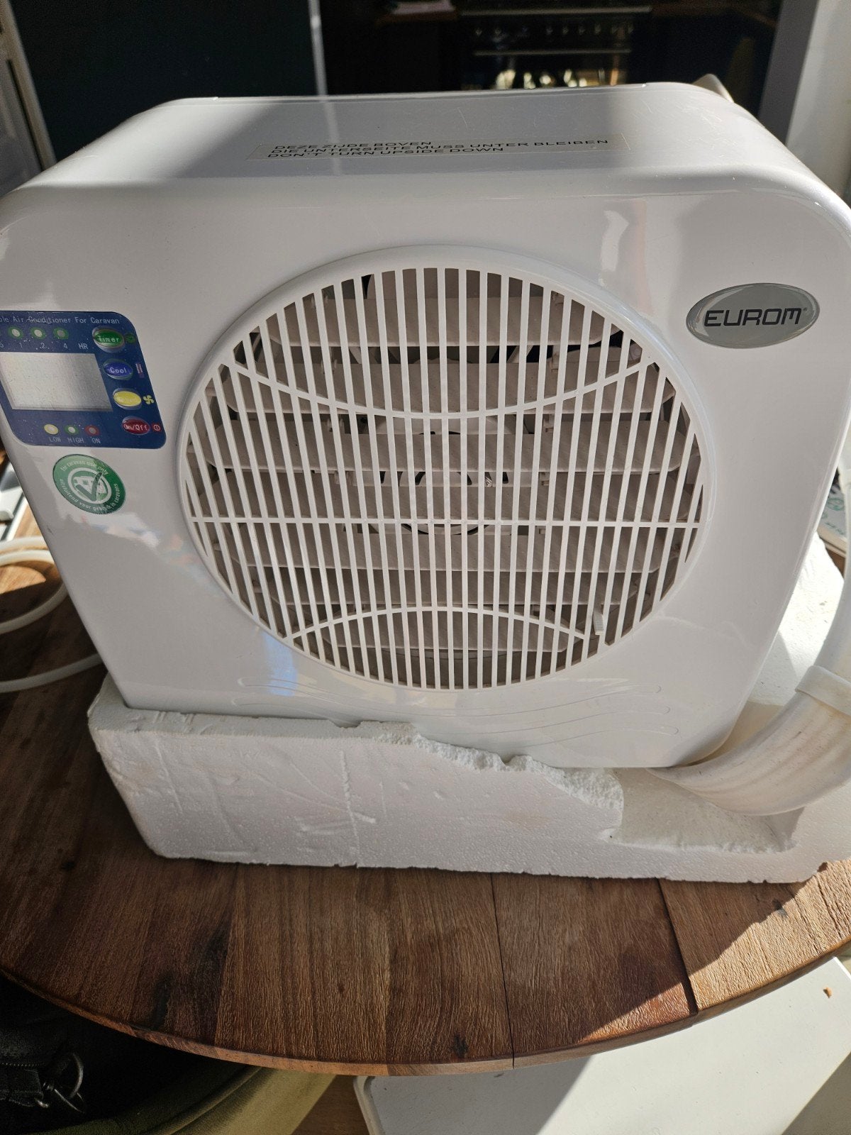 Eurom AC2401 Mobiele Airco voor Caravan en camper - Zo goed, Ophalen, Minder dan 60 m³, 2 snelheden, Timer