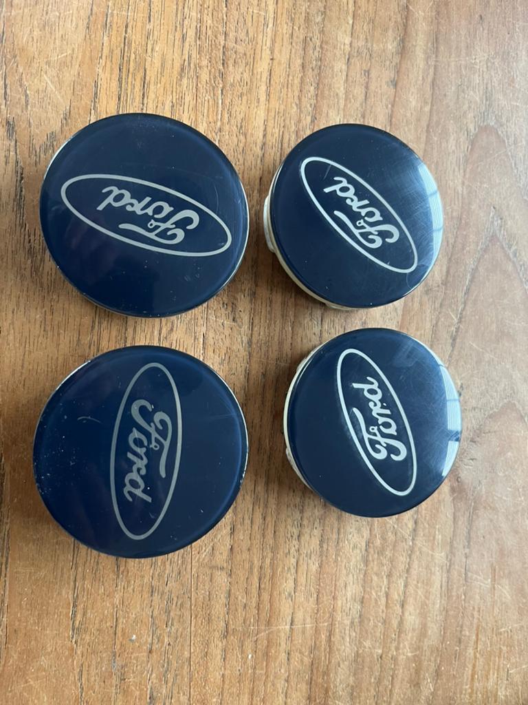 Ford naafdoppen naafkappen v velgen focus fiesta c-max, Auto diversen, Wieldoppen, Ophalen of Verzenden, Zo goed als nieuw