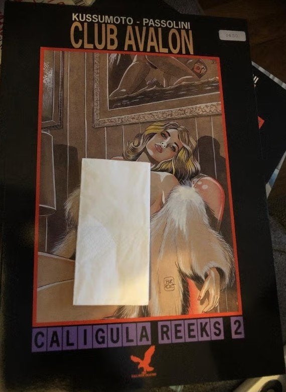 club avalon caligula reeks 2 erotisch k4, Eén stripboek, Ophalen of Verzenden, Zo goed als nieuw