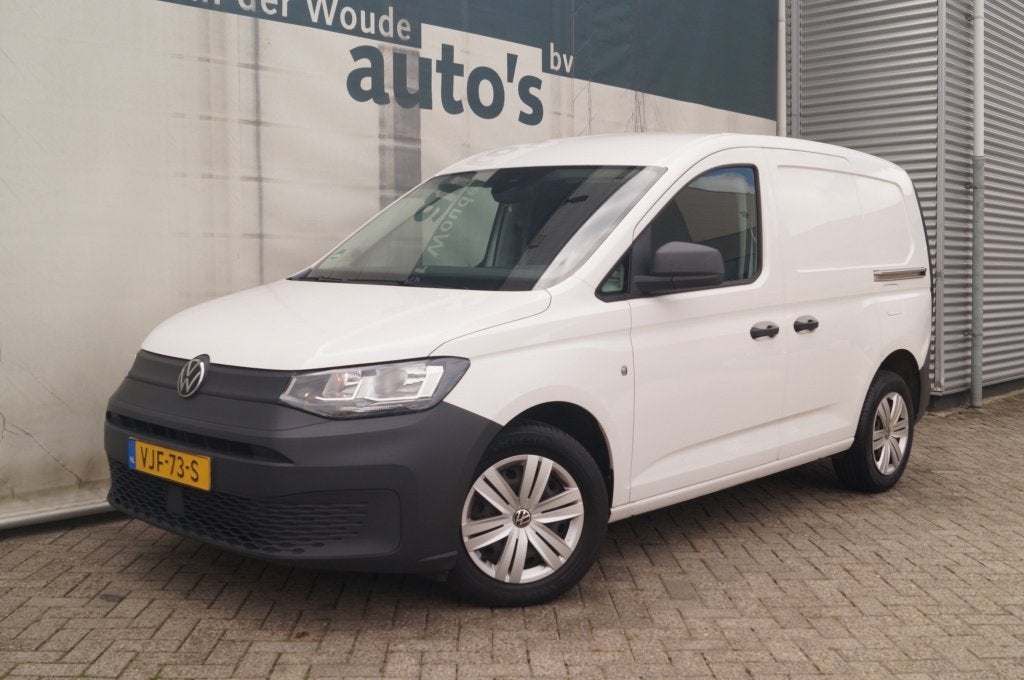 Volkswagen Caddy 2.0 TDI Comfort Cargo -2xSCHUIFDEUR-NAVI-PD, Stof, Gebruikt, Euro 6, Volkswagen