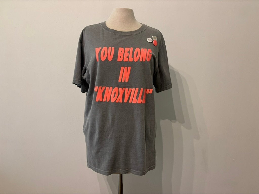 Newtone T-shirt "Knoxville" - Grijs/Neon Roze - mt 0 (XS/S), Newtone, Newtone, Newtone, Nieuw