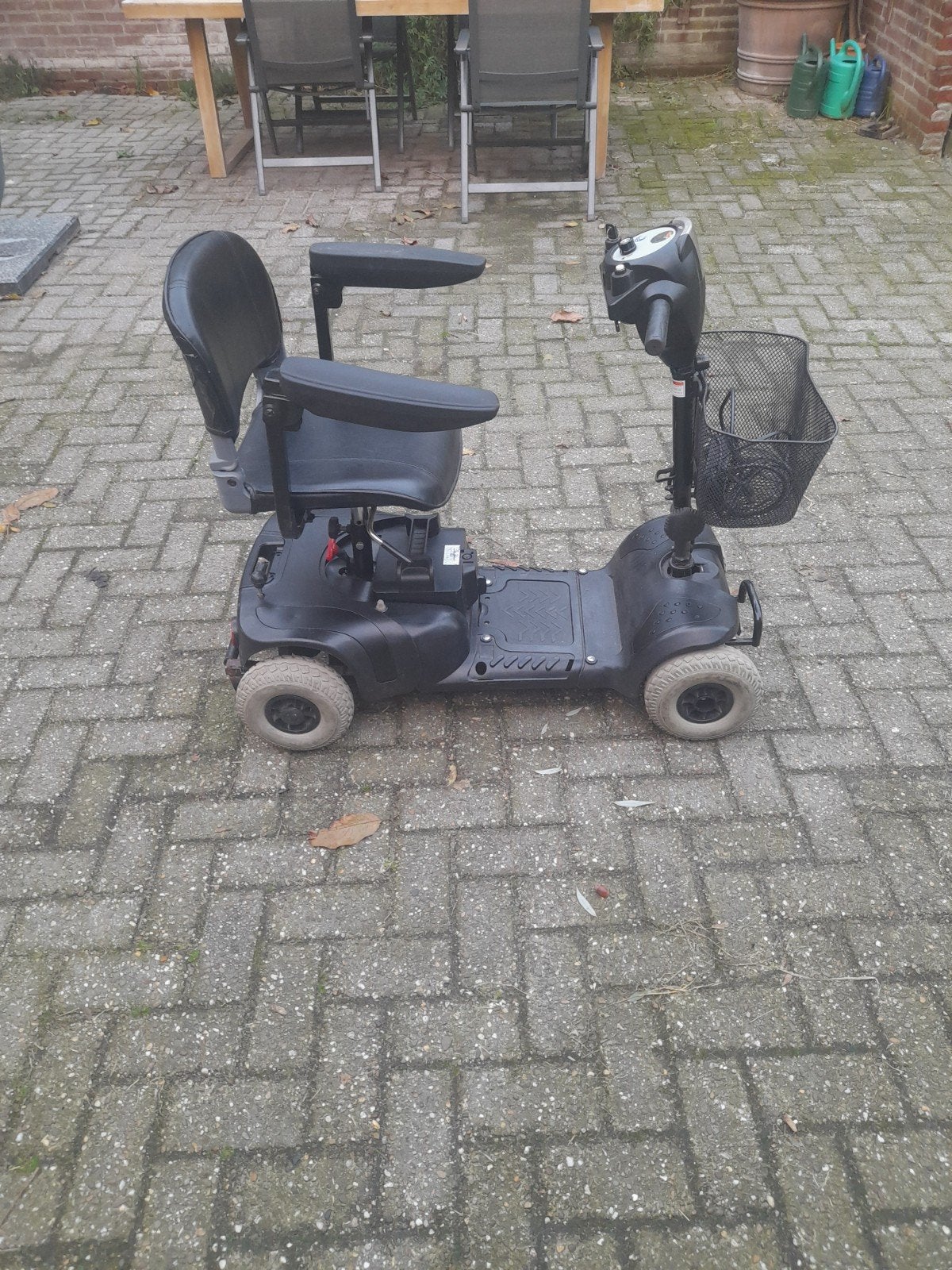 scootmobiel vermeiren Opvouwbaar met nieuwe accu s, 10 km/u of minder, Gebruikt, Ophalen of Verzenden, 15 km of minder