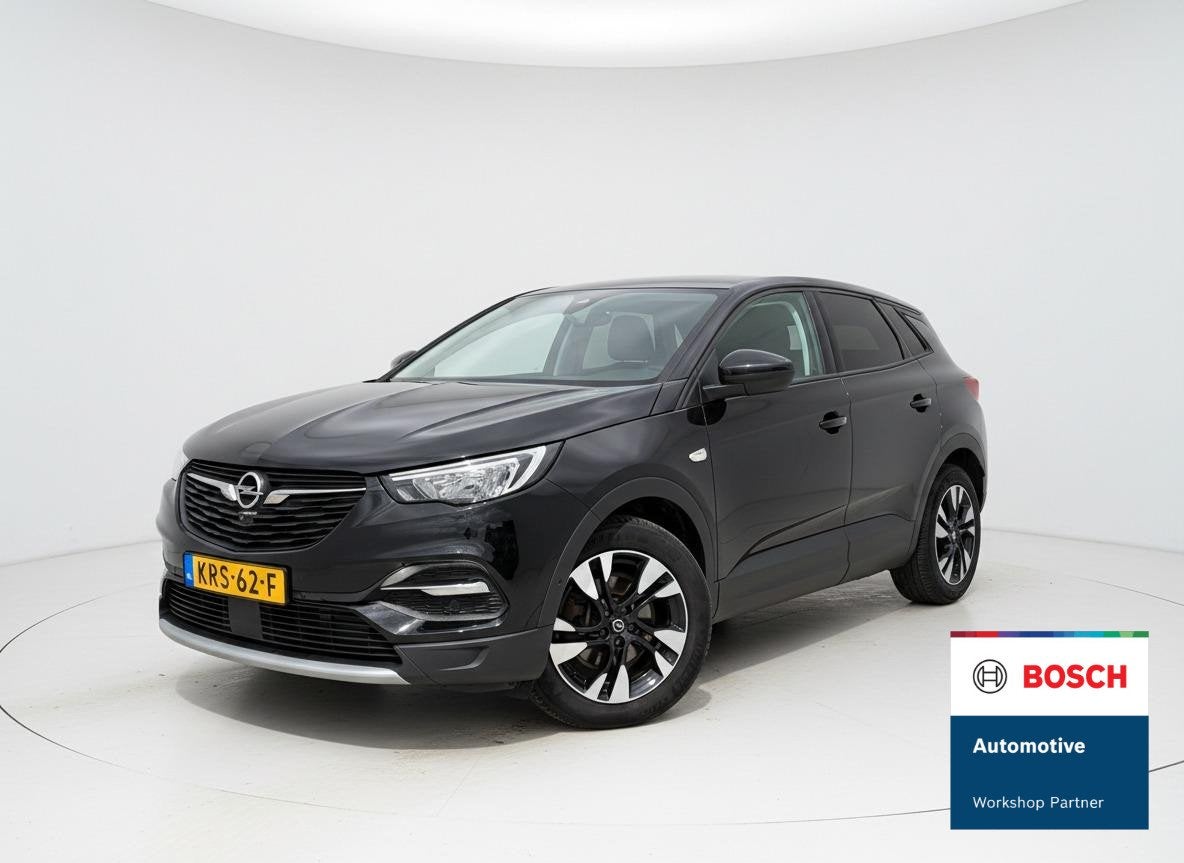 Opel Grandland X 1.6 Turbo Hybrid Business Edition, Auto's, Opel, 228 pk, Euro 6, 4 cilinders, Zwart