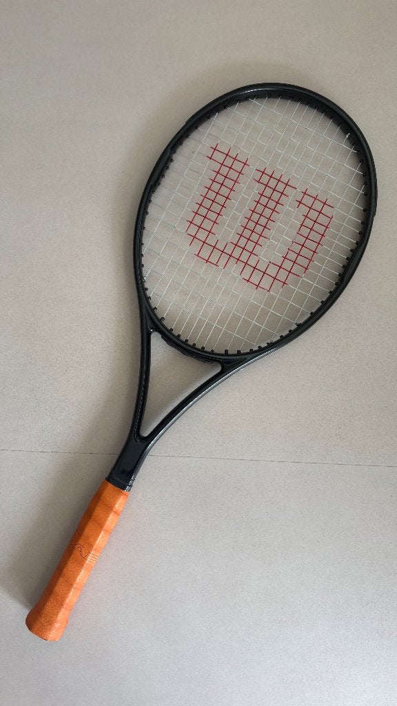 Wilson Six One 95 16 x 18 (Blacked Out) | Grip L3, Gebruikt, Ophalen of Verzenden, Wilson, Racket