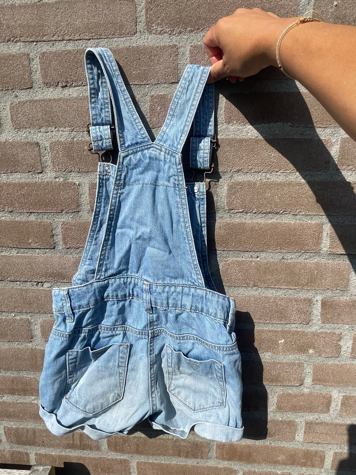 Kiabi korte tuinbroek salopette maat 8 jaar, Kinderen en Baby's, Kinderkleding | Maat 128, Ophalen of Verzenden, Gebruikt, Jongen of Meisje
