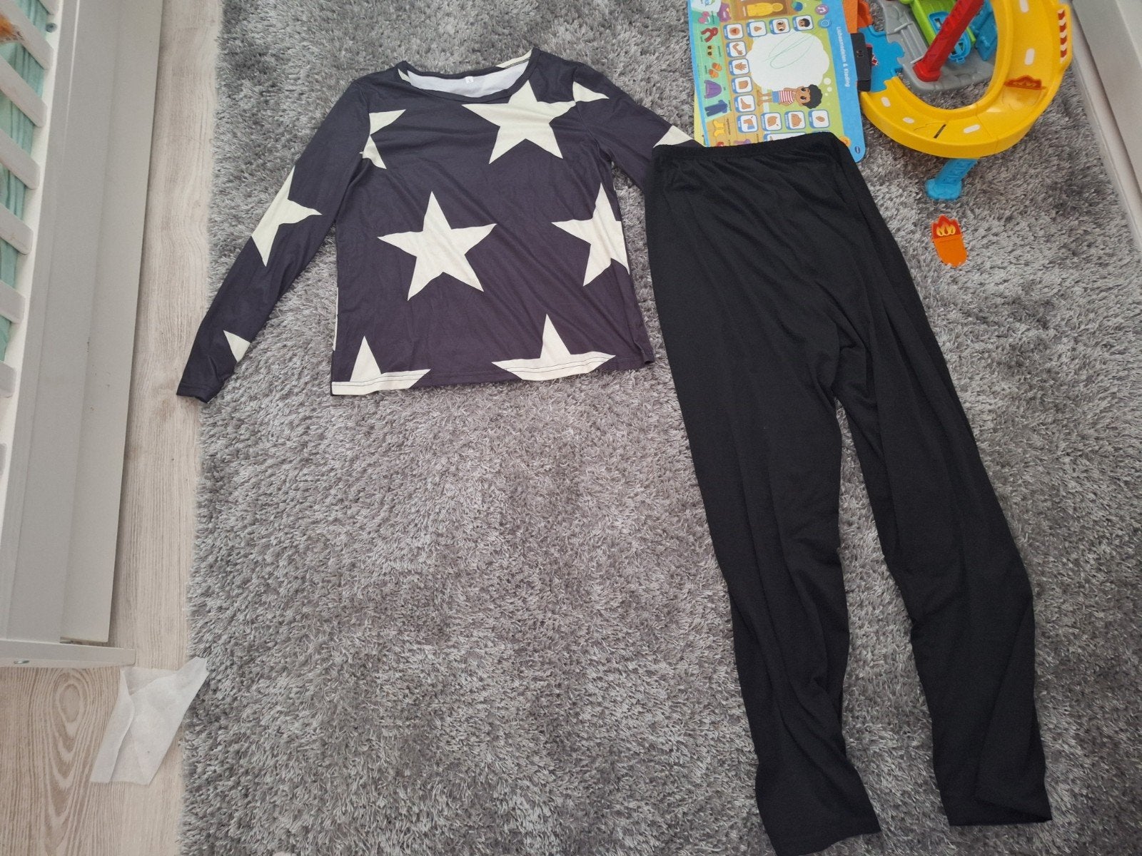 Pyjama met sterren, maat s, Verzenden, Nieuw, Maat 36 (S)