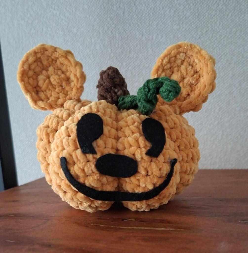 nieuw- Mickey Mouse pompoen hoofdje ( maisgeel), Ophalen of Verzenden, Nieuw