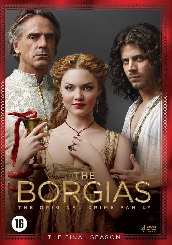 The Borgias - Seizoen 3 (4xDVD BOX) TV-Serie, Engels, Alle leeftijden, Nederlands, Drama
