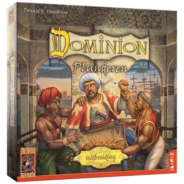 Dominion Plunderen Uitbreiding 999 Games Bordspel Nieuw, 999 Games, Nieuw, Ophalen of Verzenden, Vijf spelers of meer