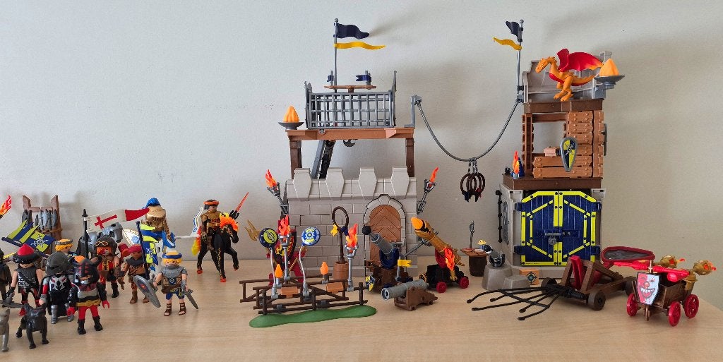 Playmobil verzameling, Ophalen, Gebruikt