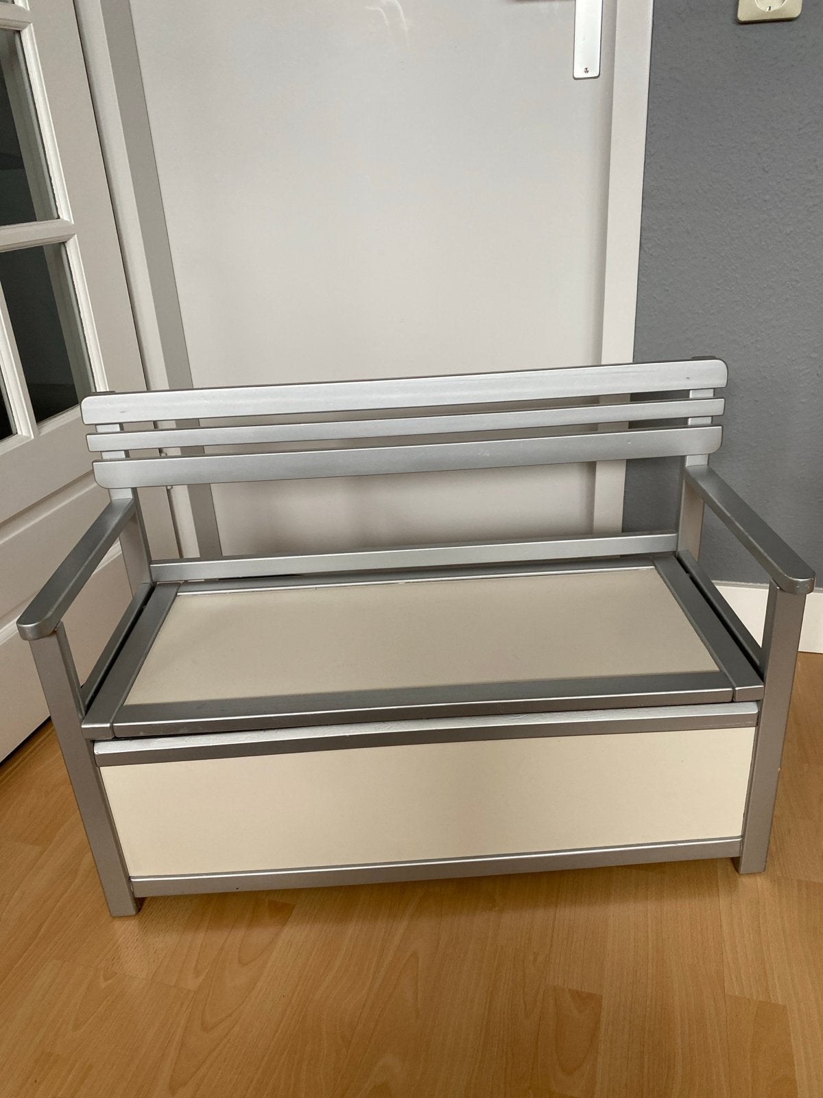 Kinderbankje met opbergruimte - 82x34 cm, Ophalen, Gebruikt, Overige typen