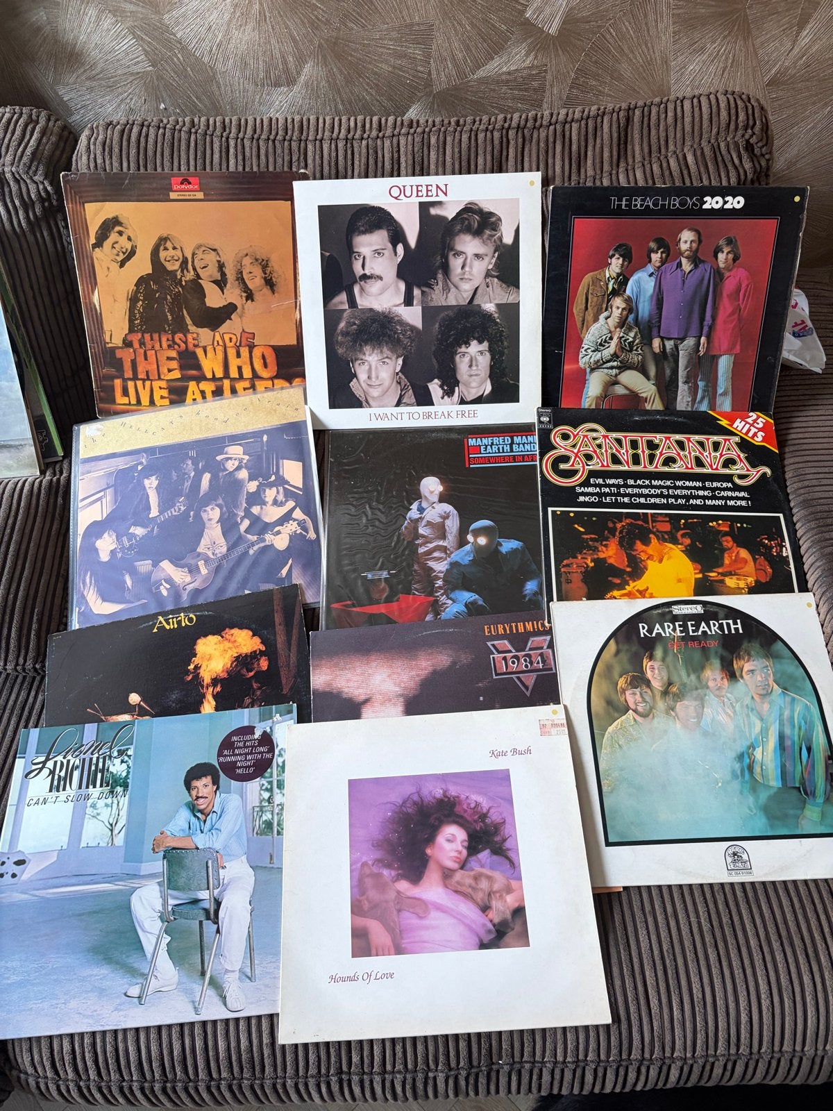 Platen Collectie: Queen, The Who, Kate Bush, Eric Clapton, LP, Pop, Ophalen of Verzenden, Zo goed als nieuw