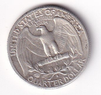 USA 1/4 Dollar 1941 S Zeer Goed, Verzenden, Noord-Amerika, Losse munt, Zilver