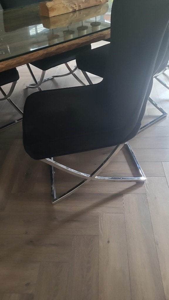 Eettafelstoelen, Ophalen, Gebruikt, Zwart, Vijf, Zes of meer stoelen