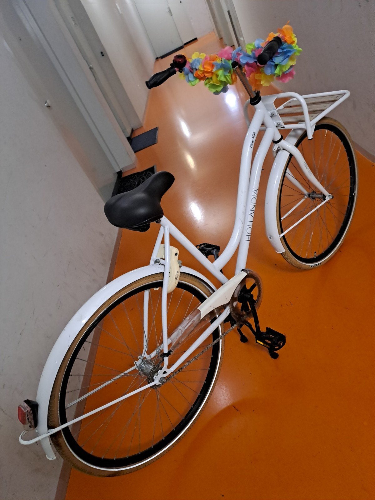 mooie dames fiets 28.inch Terugtrap Pedal brake, 50 tot 53 cm, Ophalen, Zo goed als nieuw, Overige merken