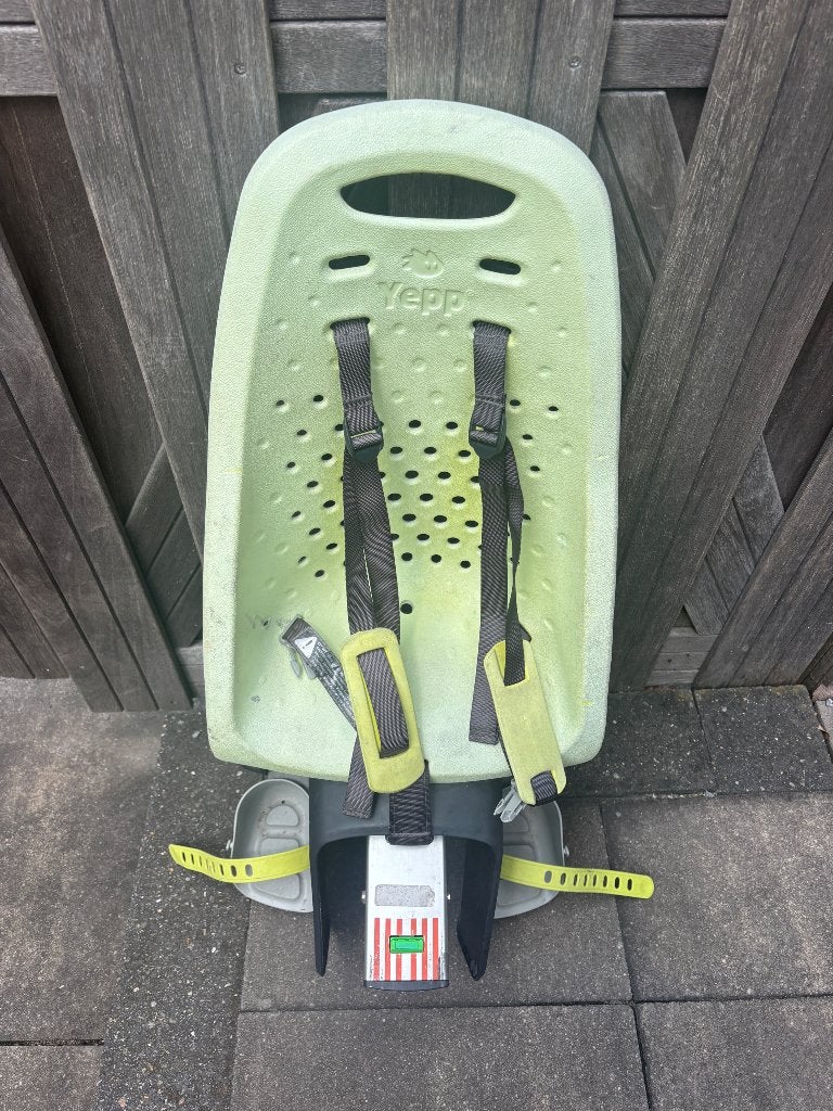 Fietszitje, Ophalen, Gebruikt, Achterzitje, Yepp