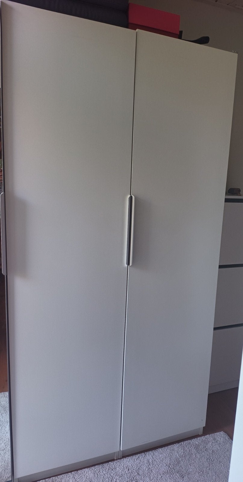 IKEA PAX Kledingkast met deuren, Ophalen, Gebruikt, 200 cm of meer, Met plank(en)
