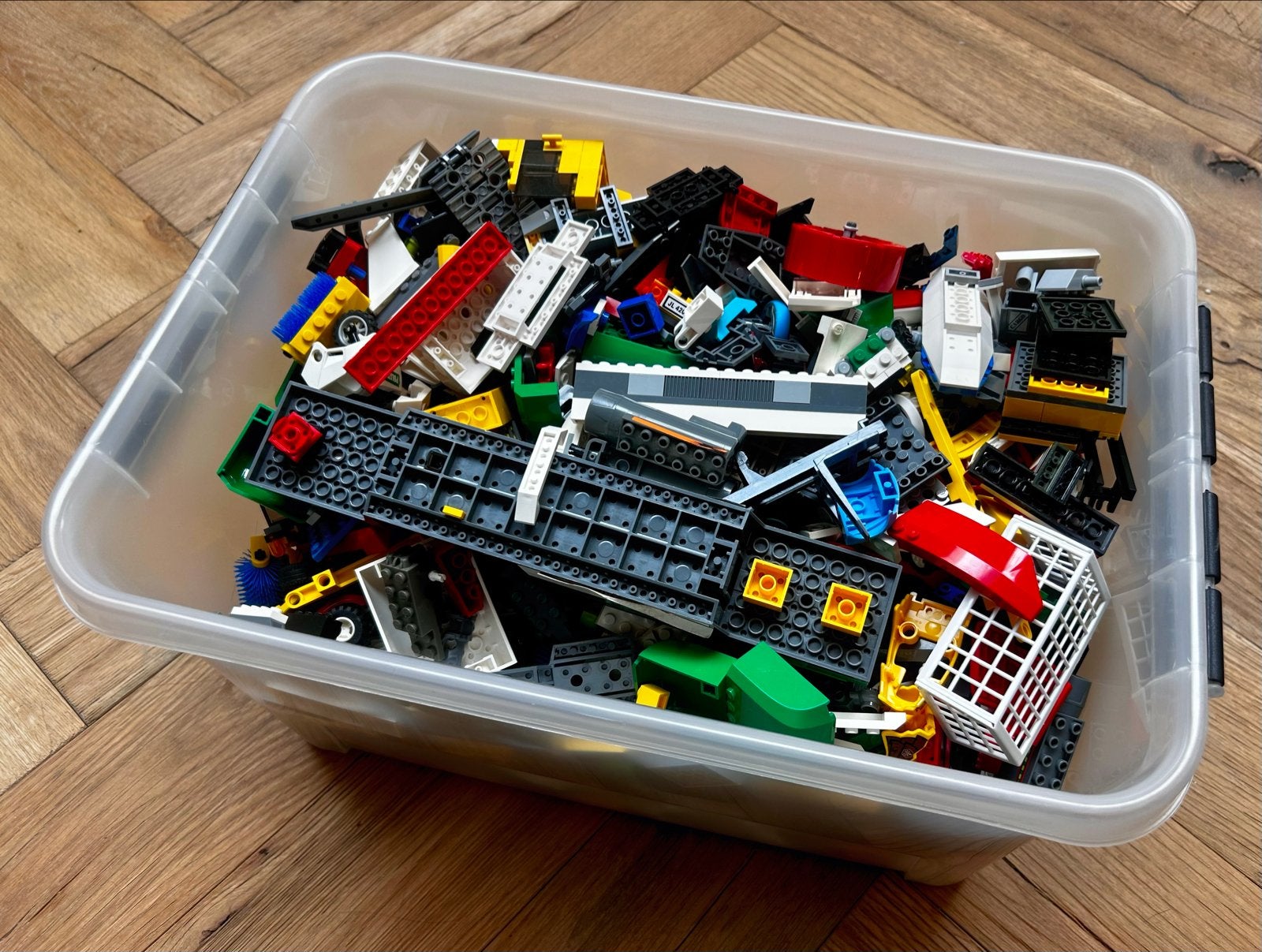 Partij LEGO stenen en onderdelen, ongeveer 4kg, Ophalen of Verzenden, Gebruikt, Losse stenen, Lego