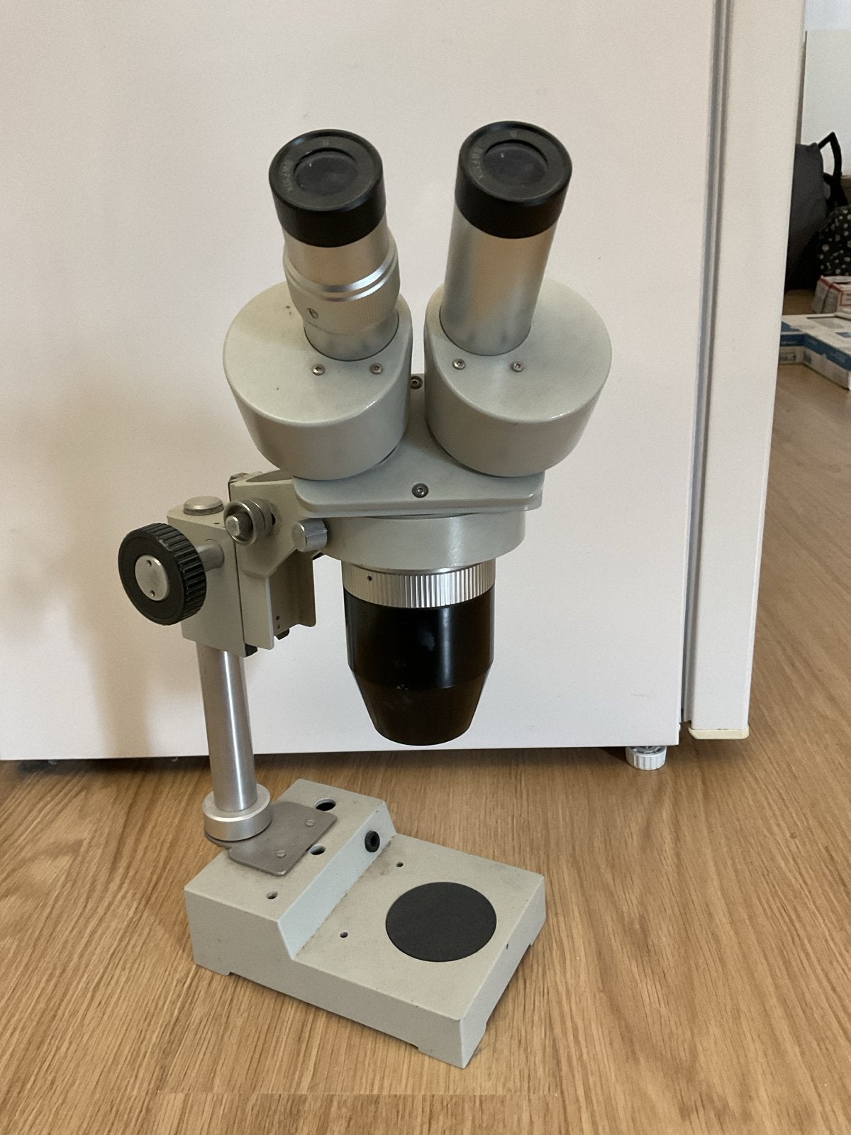 Meiji EMZ Stereomicroscoop - 20 en 40 X vergroting, Ophalen, Gebruikt, Minder dan 400x, Stereomicroscoop