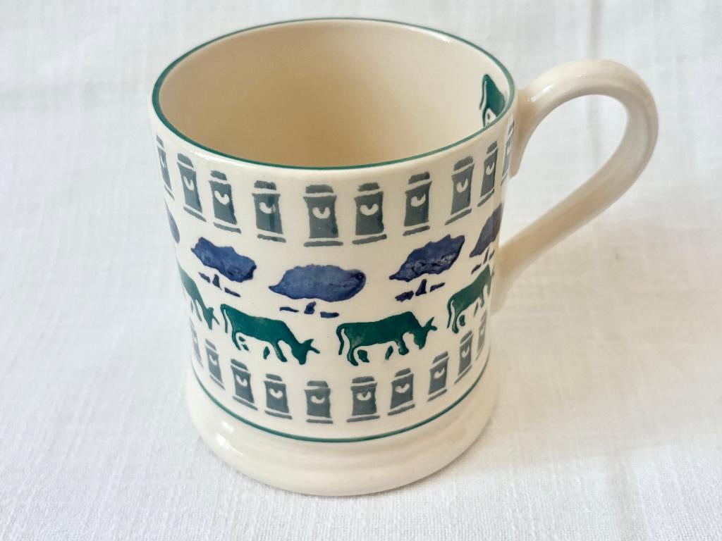 Emma Bridgewater - Cows (1997), Verzenden, Zo goed als nieuw, Overige stijlen, Kop(pen) en/of Schotel(s)