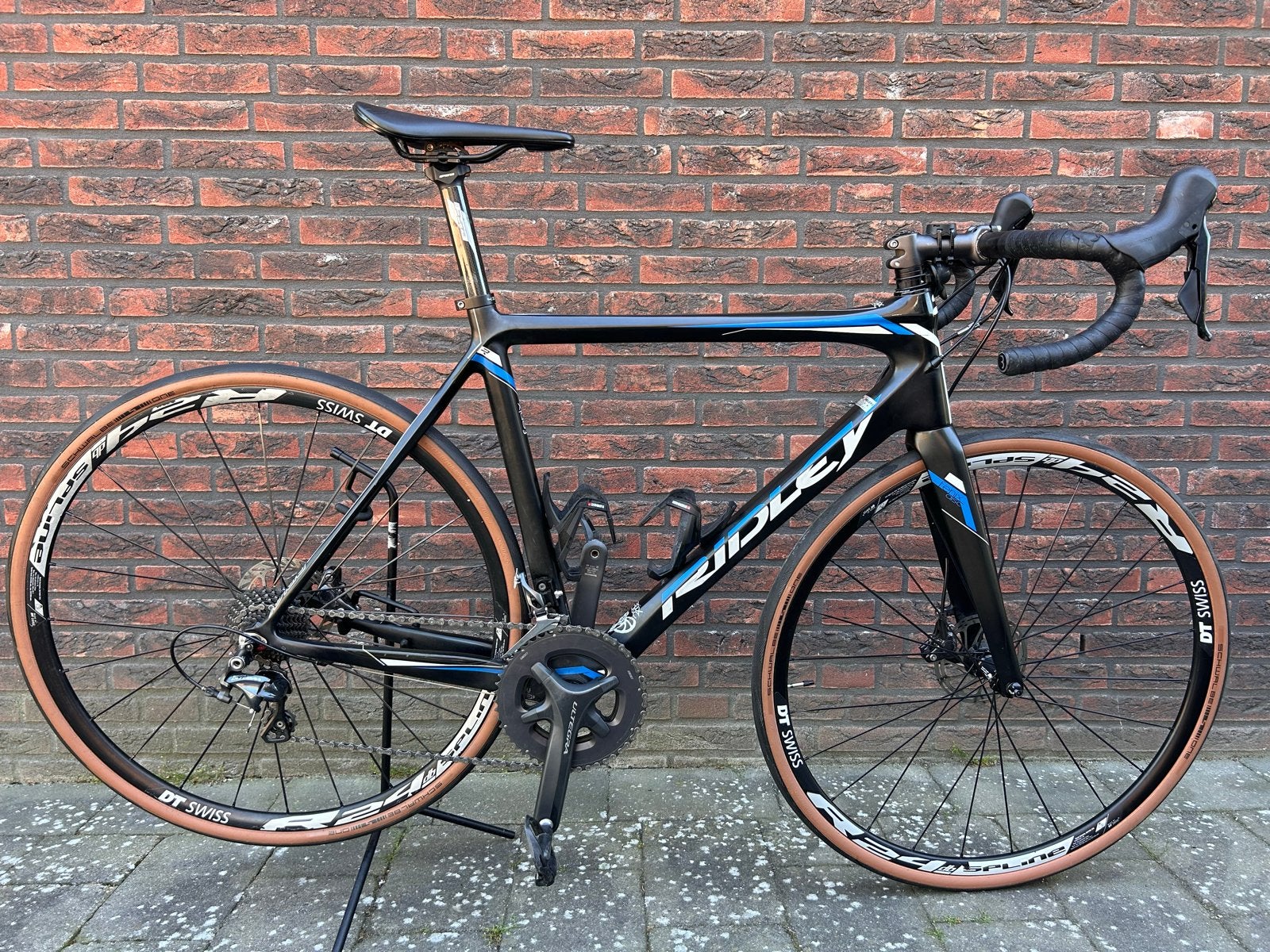 Ridley racefiets met Shimano Ultegra, 28 inch, Carbon, Heren, Zo goed als nieuw
