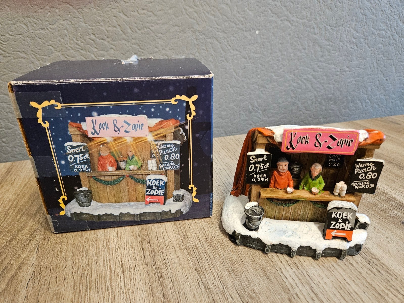Kerst huisje koek en Zopie - kerstdorp, Ophalen of Verzenden, Zo goed als nieuw
