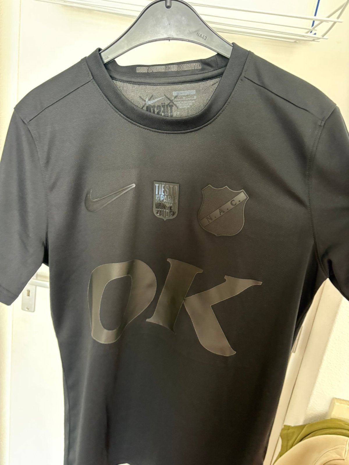 Nac Breda 3e shirt maat M Nac x Tiesto, Ophalen of Verzenden, Nieuw, Maat 48/50 (M), Zwart