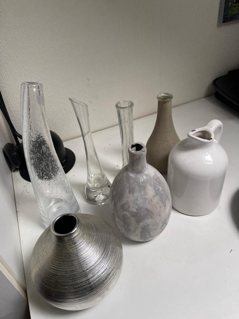 Vaaasjes, Huis en Inrichting, Woonaccessoires | Vazen, Ophalen, Overige materialen, Overige kleuren, Zo goed als nieuw