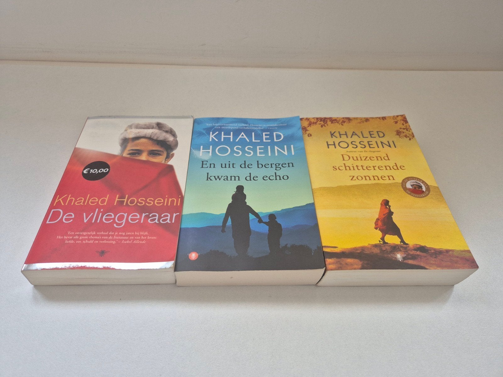 Khaled Hosseini: De vliegeraar, En uit de bergen kwam, Ophalen of Verzenden, Gelezen, Khaled Hosseini, Nederland