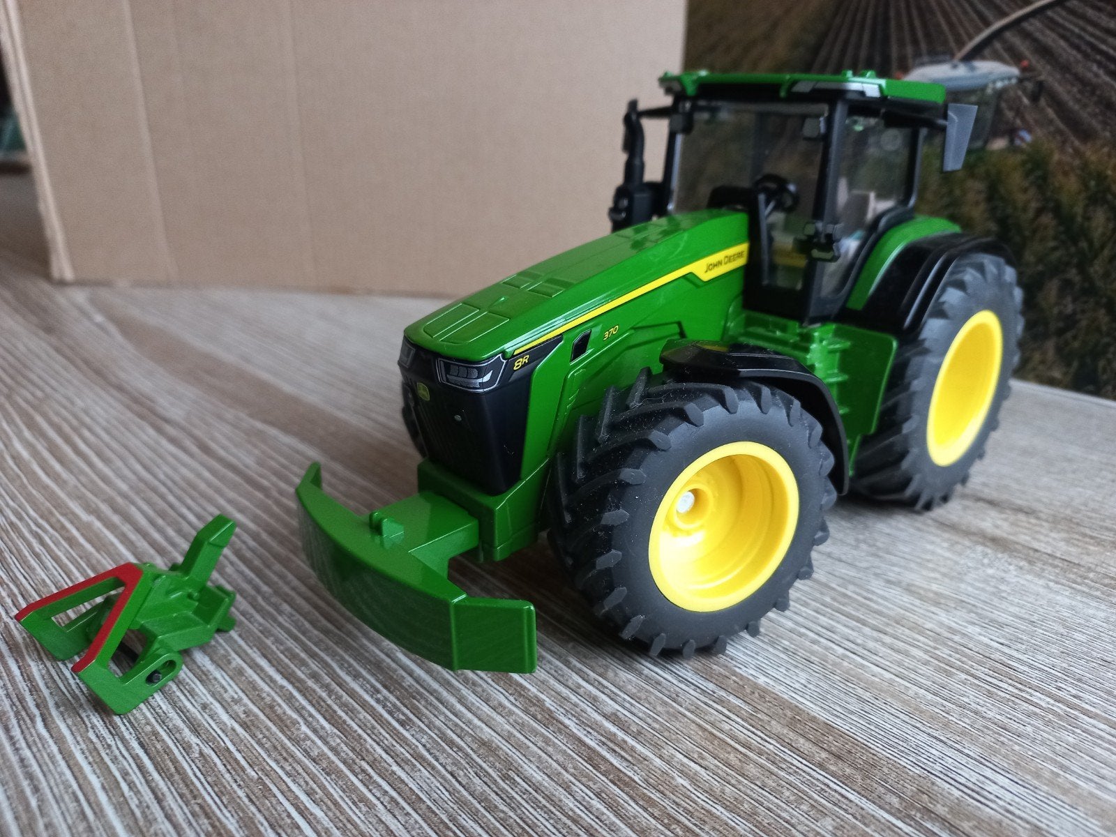 John deere 8r 370 Trekker Siku, Ophalen of Verzenden, Zo goed als nieuw, Tractor of Landbouw, SIKU