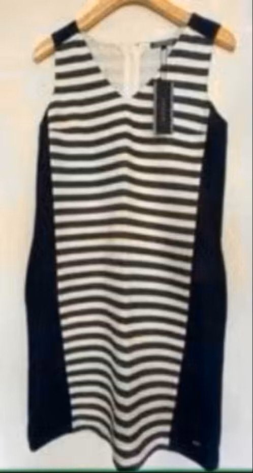 Tommy Hilfiger jurk, maat XS, Blauw, Nieuw, Ophalen of Verzenden, Maat 34 (XS) of kleiner