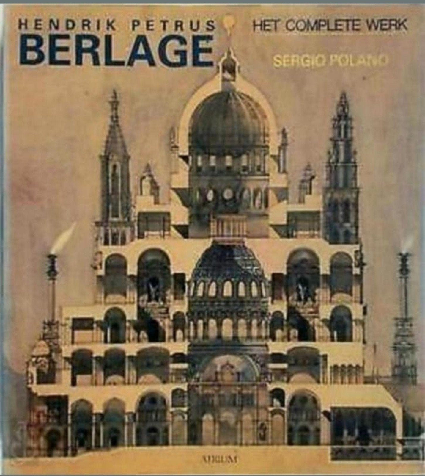 H.P. BERLAGE Het complete werk. Atrium hardcover Nederlands, Verzenden, Zo goed als nieuw, Architecten