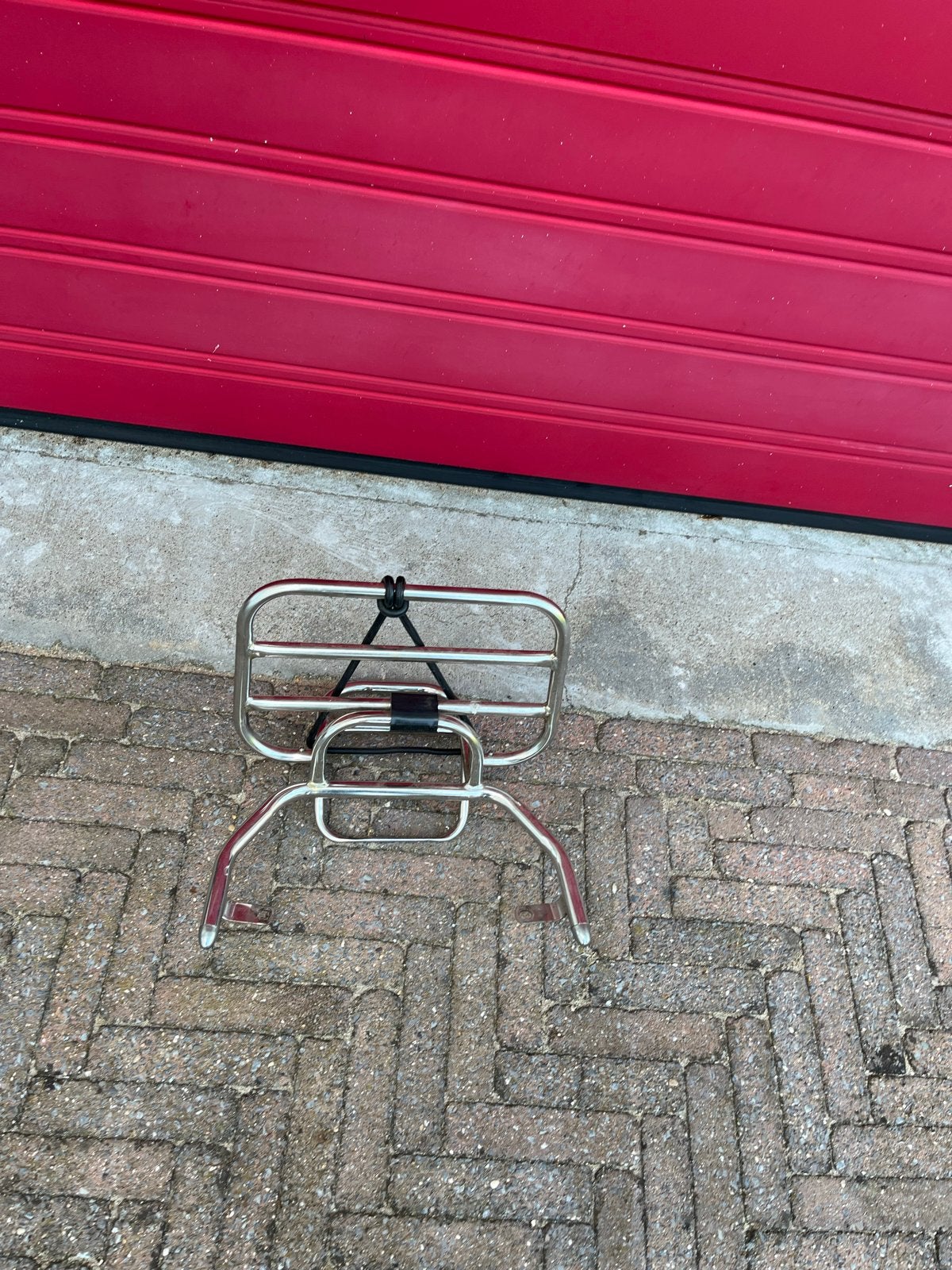 Achterrekje met elastiek voor Vespa, Fietsen en Brommers, Brommeronderdelen | Scooters, Gebruikt, Vespa, Overige typen, Ophalen of Verzenden