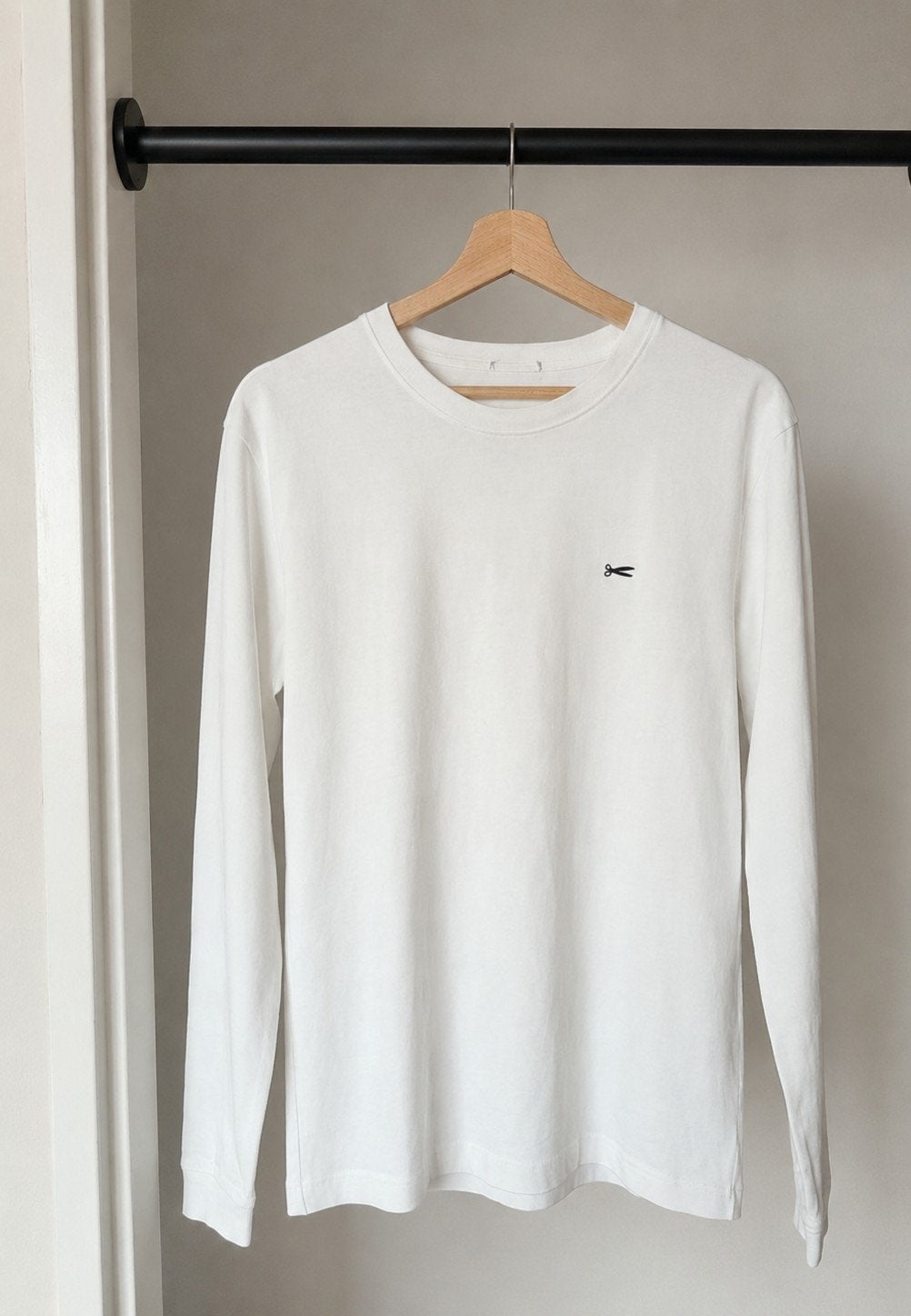 DENHAM Wit Longsleeve Shirt - Maat L, Maat 52/54 (L), Wit, Ophalen of Verzenden, DENHAM