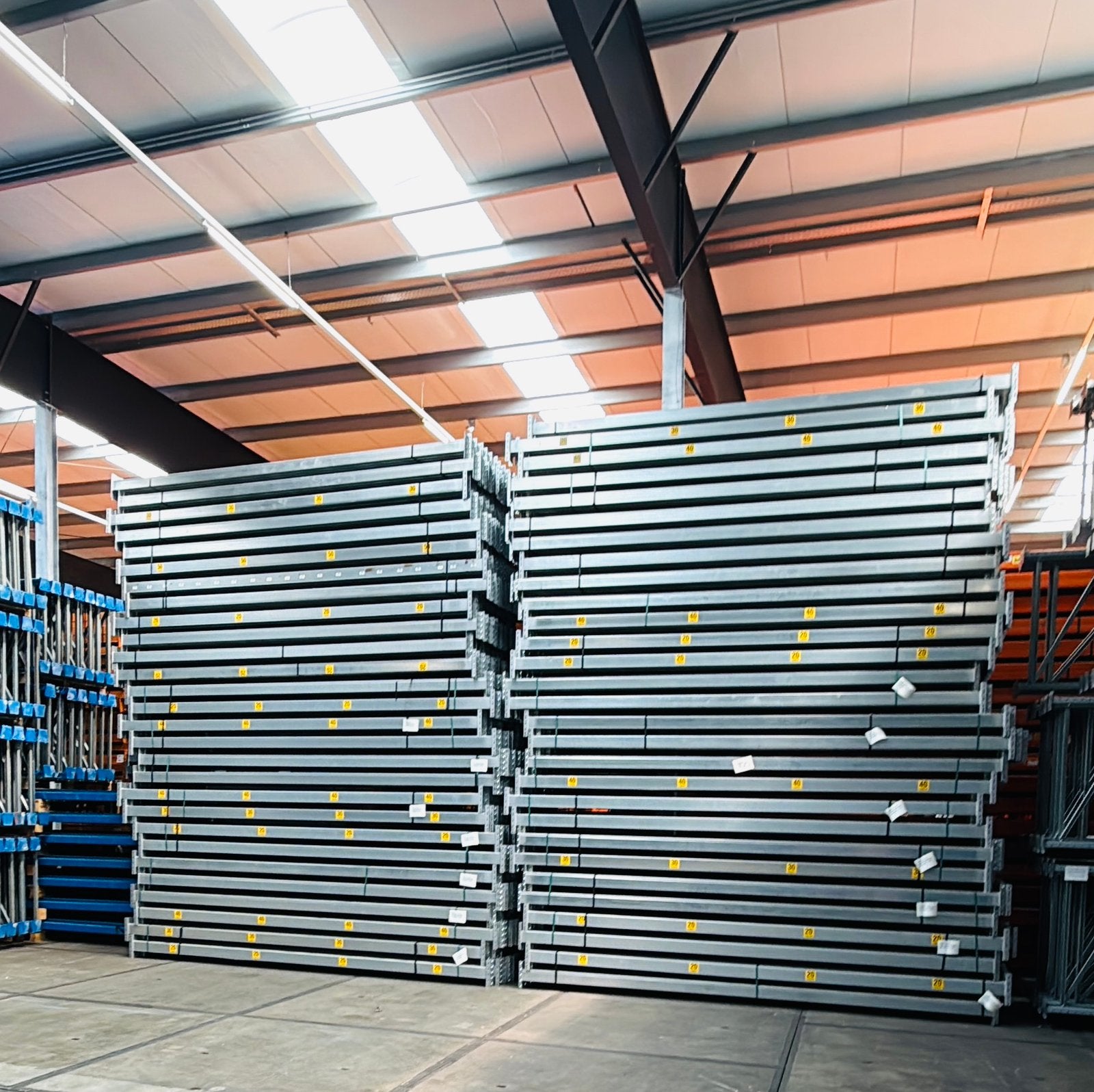 Gebruikt Dexion P90 palletstelling liggers frames verzinkt, Ophalen of Verzenden