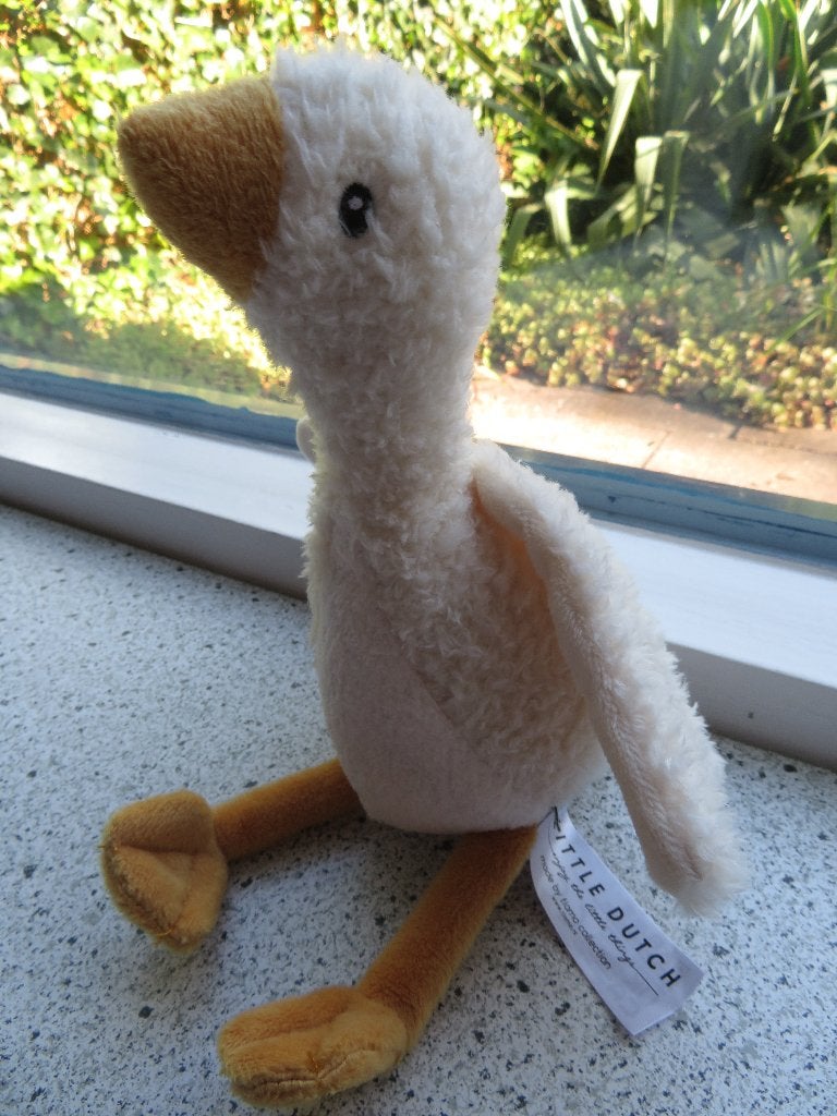 Gans Little Goose merk Little Dutch meet ca 25 cm totaal, Little Dutch, Wasbaar, Ophalen of Verzenden, Zo goed als nieuw
