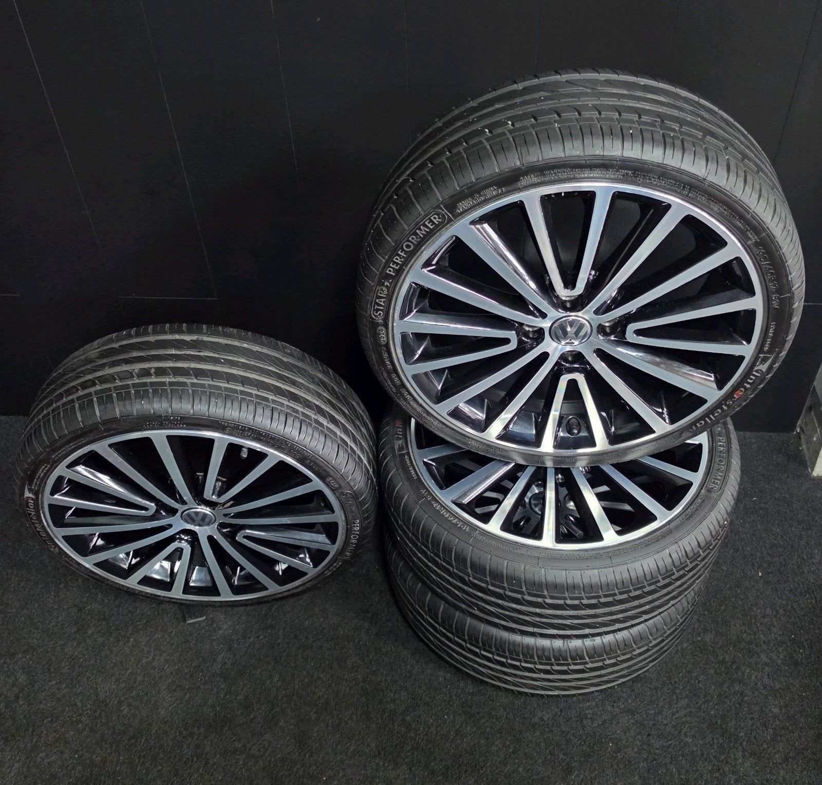VW UP POLYGON velgen 17 inch!, 215 mm, Velg(en), Nieuw, 17 inch