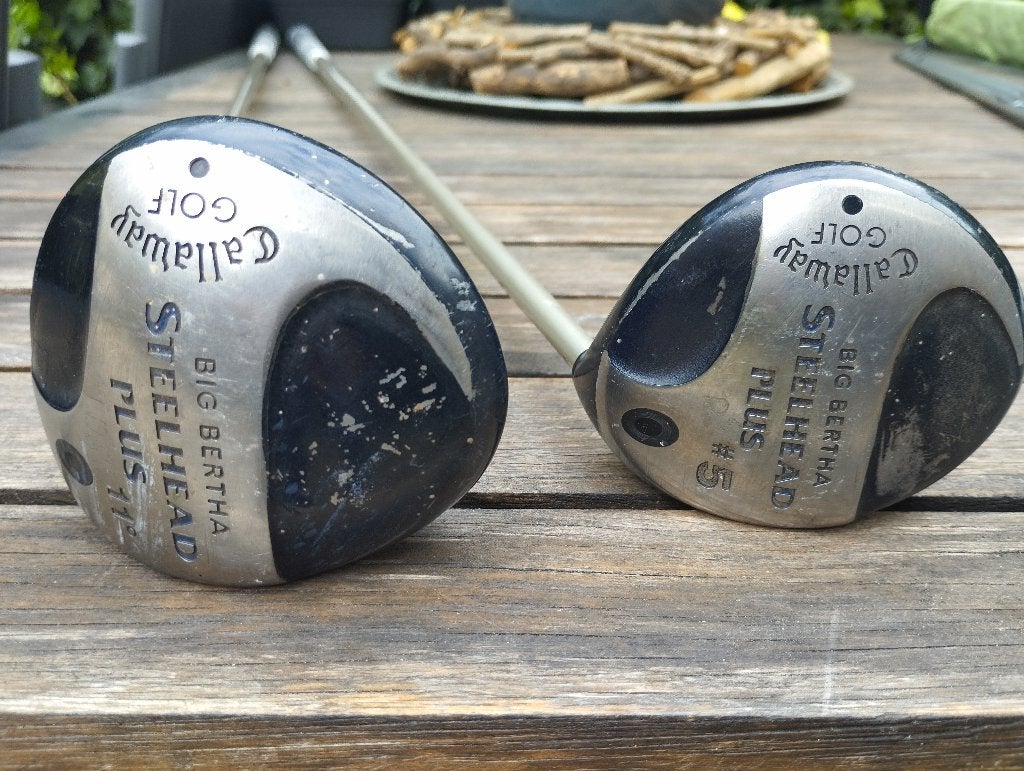 Callaway Steelhead Plus driver en 5 wood, Ophalen, Gebruikt, Club, Callaway