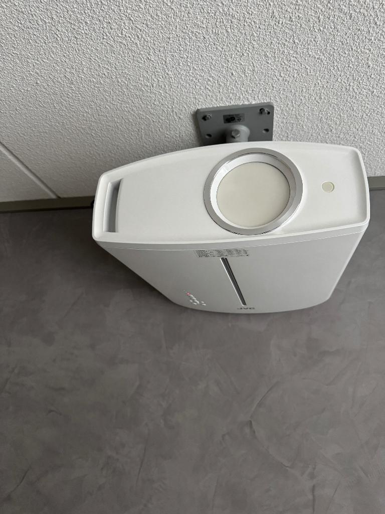 JVC HD350/originele beugel,elektrisch scherm 15 mtr HDMI, Ophalen, LCOS, JVC, Zo goed als nieuw